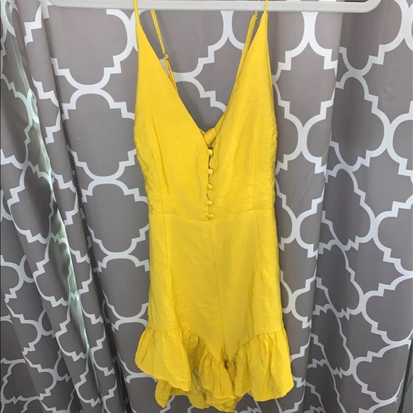 Yellow Romper - Picture 1 of 8